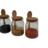 250mls 4pc Glass Jars