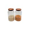 2.8L Acacia Lid Canster
