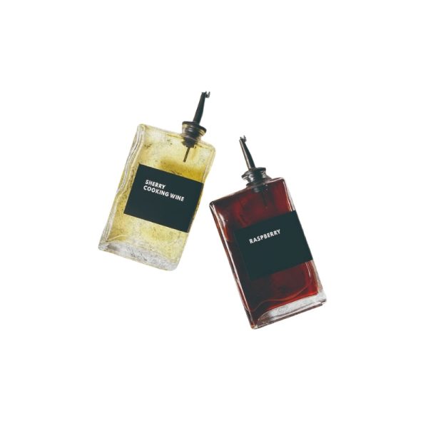 4pc 500ml Oil Glass Dispenser Bottles