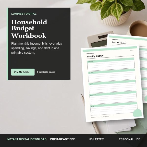 Household Budget Workbook